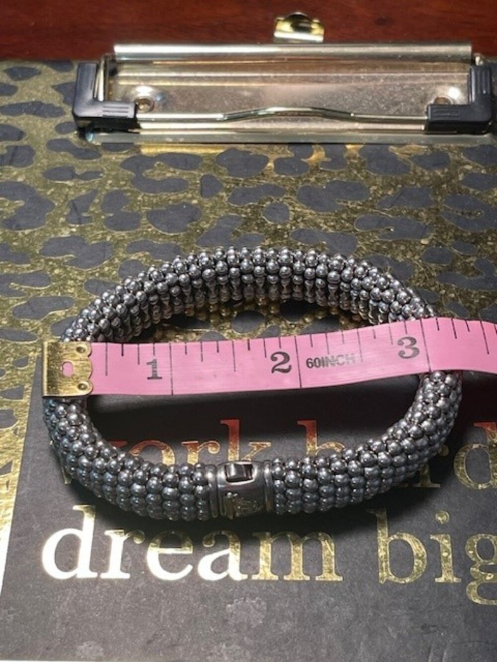 Lagos Caviar bracelet with box and card - Picture 12 of 15